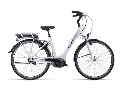 Cube Travel Hybrid white anthrazit blue / Easy Entry