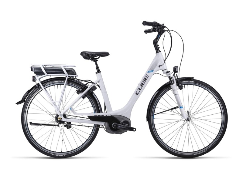 Cube Travel Hybrid white anthrazit blue / Easy Entry