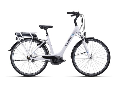 Cube Travel Hybrid RT white anthrazit blue / Easy Entry