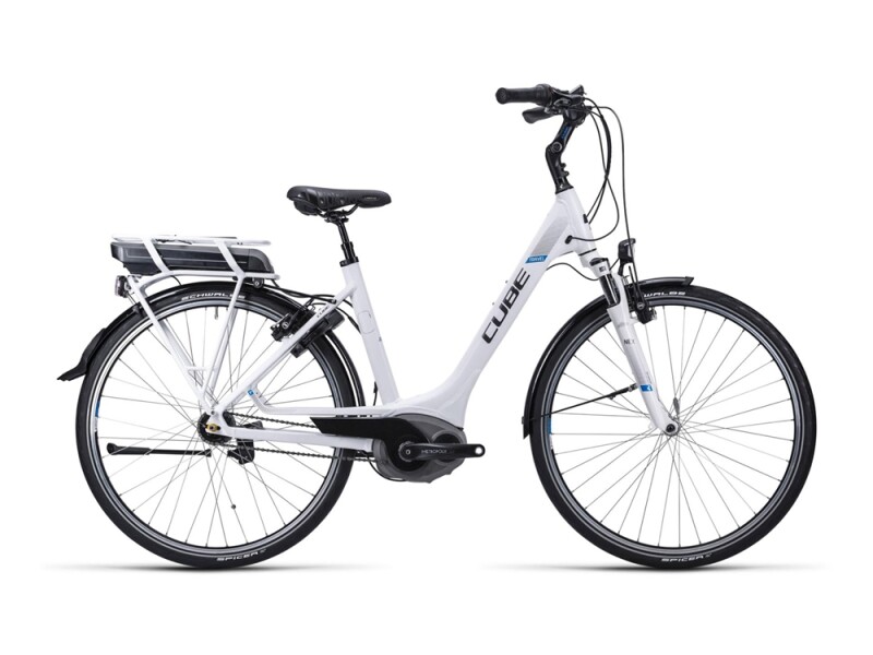Cube Travel Hybrid RT white anthrazit blue / Easy Entry