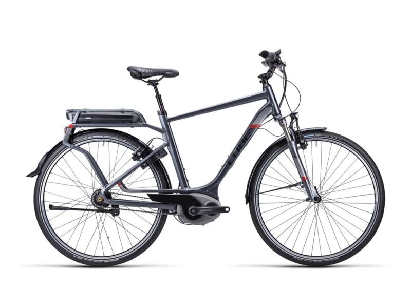 Cube Travel Hybrid Pro anthrazit black white red