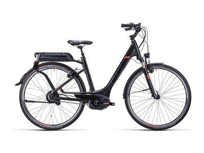 Cube Delhi Hybrid SL black flashred / Easy Entry