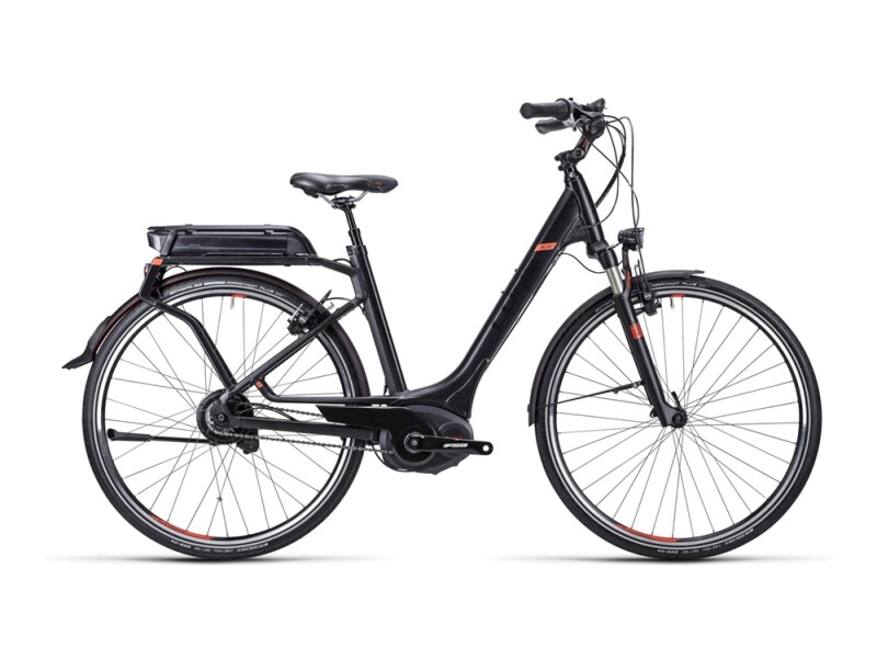 Cube Delhi Hybrid SL black flashred / Easy Entry