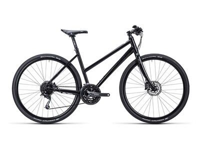Cube Hyde black white shinyblack / Trapeze