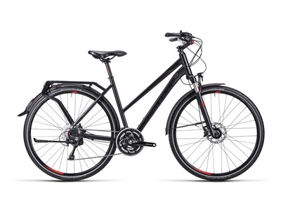 Cube Kathmandu black red / Trapeze