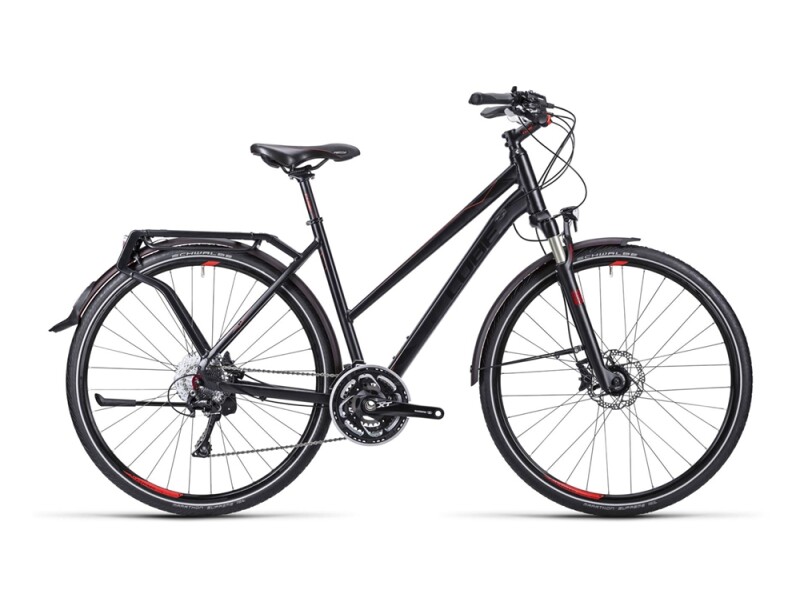 Cube Kathmandu black red / Trapeze