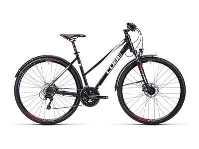 Cube Nature Allroad black white red / Trapeze