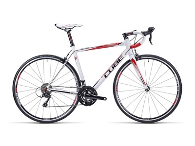 Cube Peloton Pro white´n´red´n´black