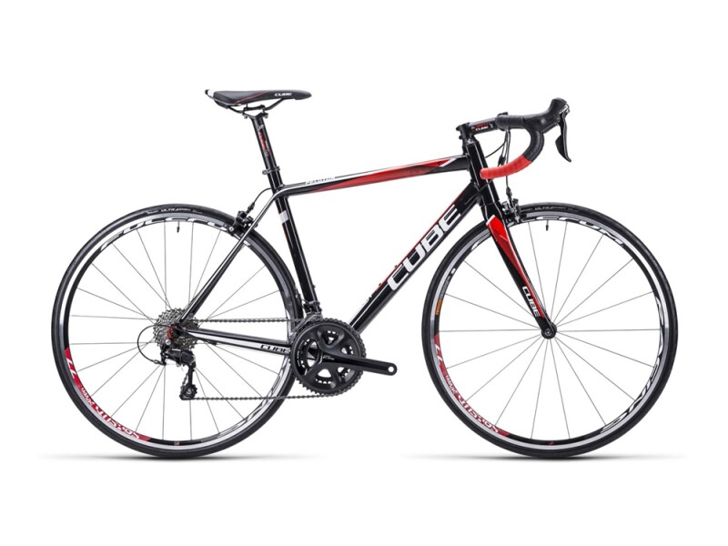 Cube Peloton Race black´n´white´n´red