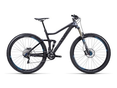 Cube Stereo 140 HPC Pro carbon ´n ´grey ´n´ blu