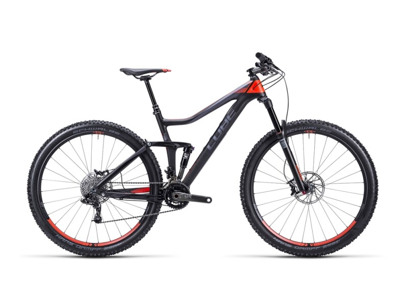 Cube Stereo 140 HPC Race black´n´flashred