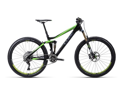 Cube Stereo 140 Super HPC SL carbon´n´green