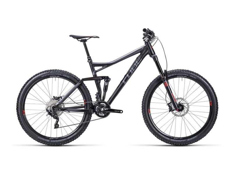 Cube Stereo 160 HPA Race black anodized