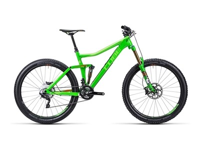 Cube Stereo 160 Super HPC SL green´n´orange