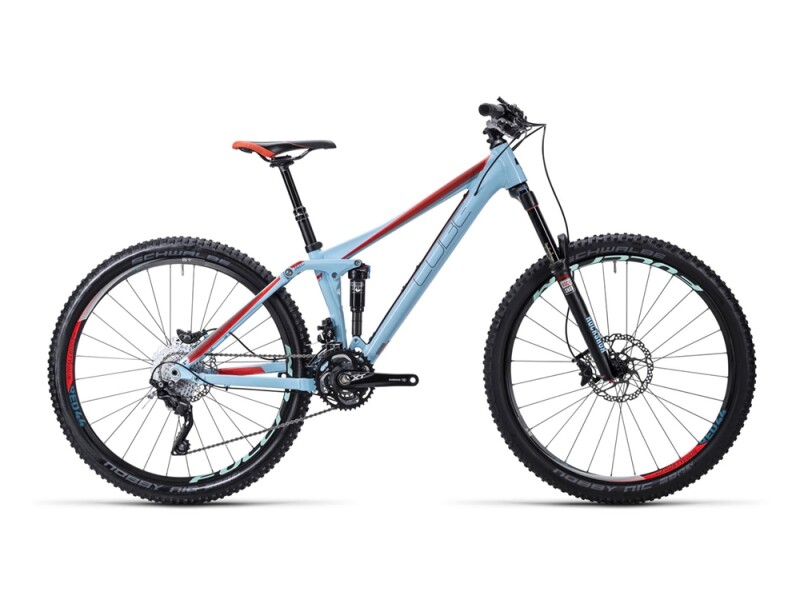 Cube Sting WLS 140 SL powderblue´n´flashred