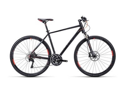 Cube Tonopah Pro black anodized flashred