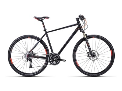 Cube Tonopah Race black anodized flashred