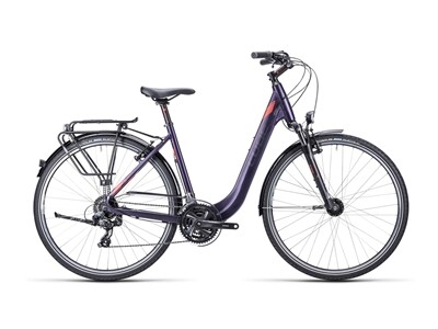 Cube Touring dark purple flashred / Easy Entry