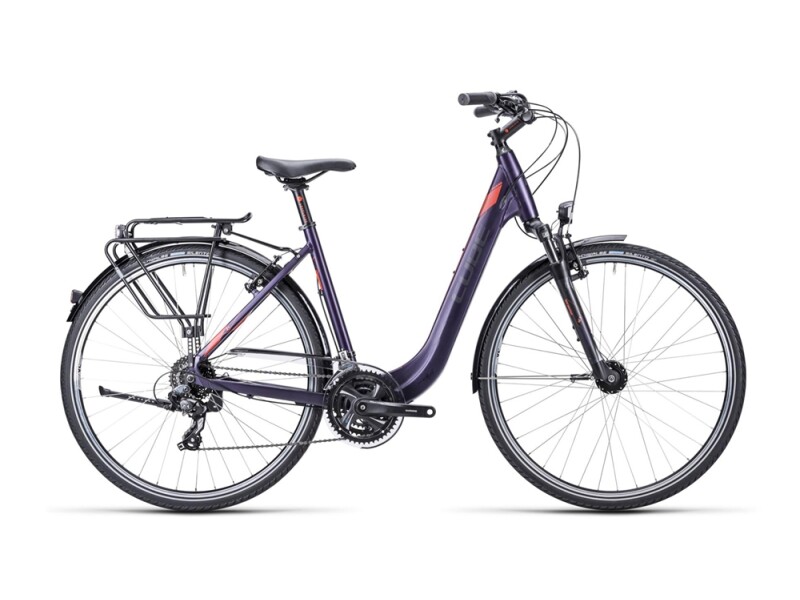 Cube Touring dark purple flashred / Easy Entry