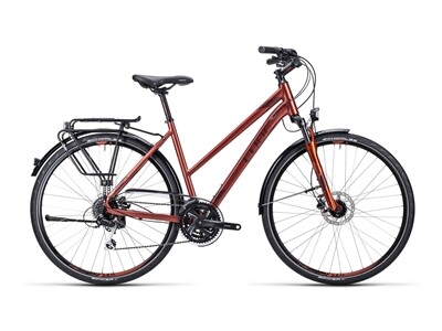 Cube Touring Pro metallic red black flashred / Trapeze