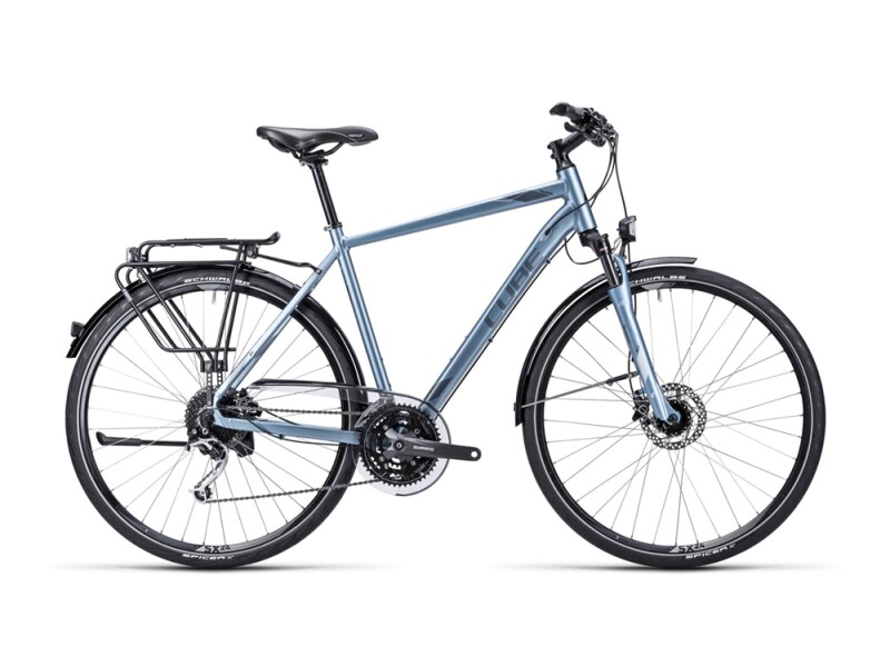 Cube Touring Exc metallic blue anthrazit white
