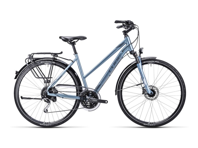Cube Touring Exc metallic blue anth white / Trapeze