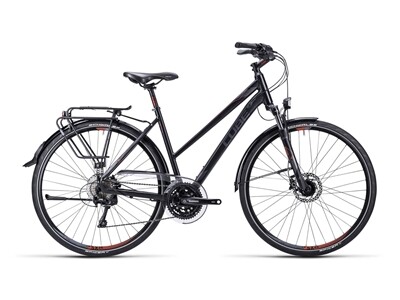 Cube Touring SL black anthrazit flashred / Trapeze