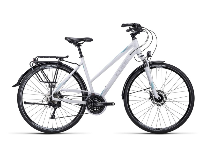 Cube Touring SL white silver iceblue / Trapeze