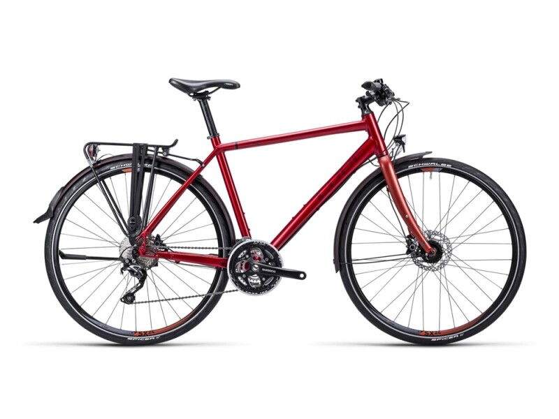 Cube Travel Exc RF metallic red black