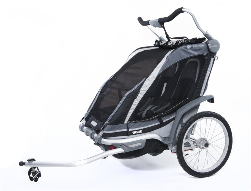 Thule Chariot Chariot Chinook 2 schwarz/silber