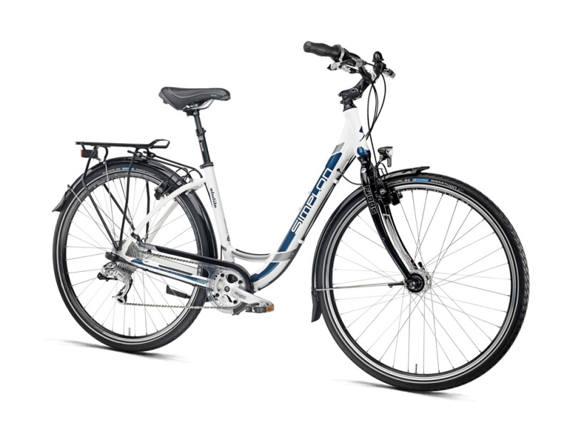 Simplon ALULITE DD Comfort Weiß/Ocean Damen
