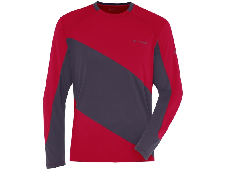 VAUDE Men's Moab Longsleeve Shirt rot