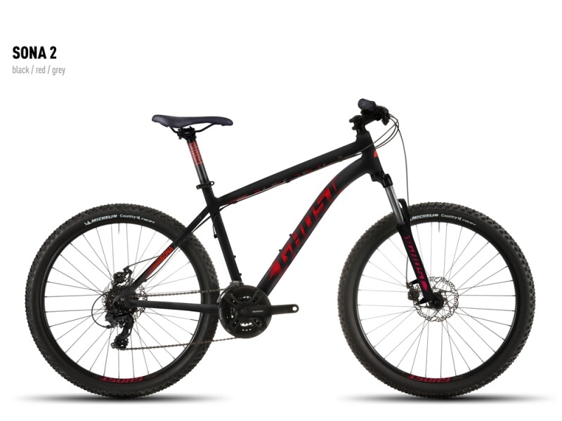 Ghost Sona 2 black-red-gray