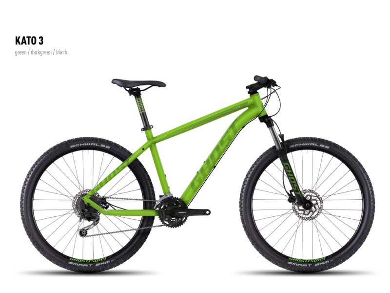 Ghost Kato 3 green-darkgreen-black