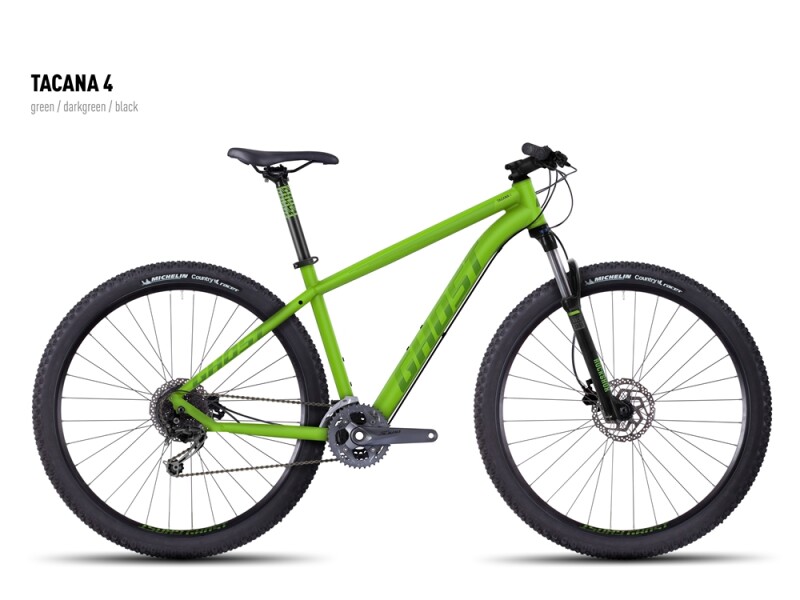 Ghost Tacana 4 green-darkgreen-black