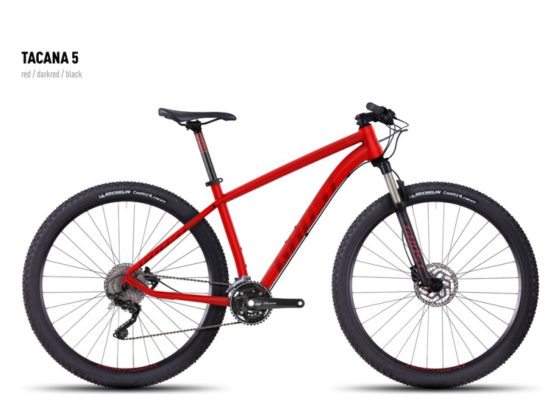 Ghost Tacana 5 red-darkred-black