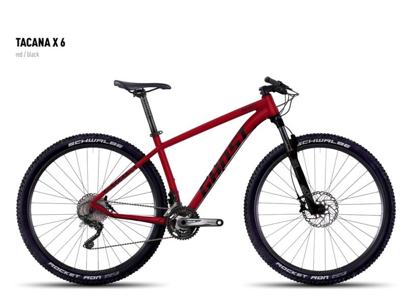 Ghost Tacana X 6 red/black