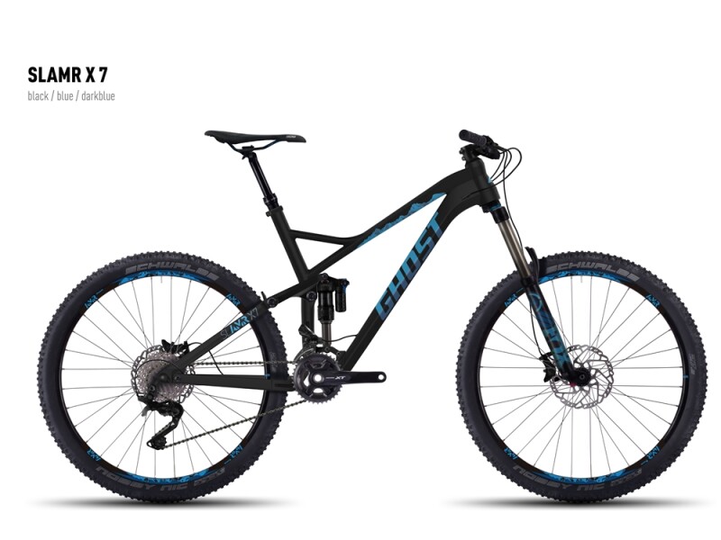 Ghost SLAMR X 7 black/blue/darkblue