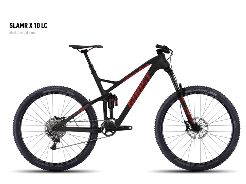 Ghost SLAMR X 10 LC black/red/darkred