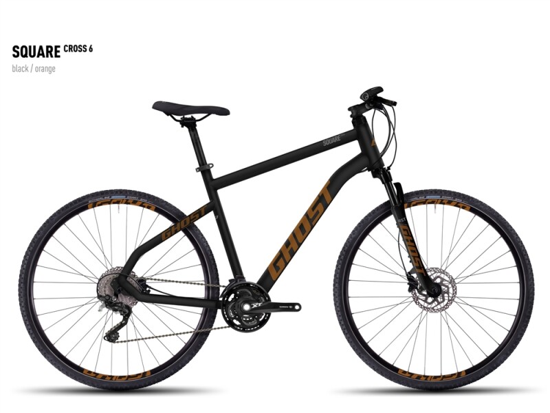 Ghost Square Cross 6 black/orange