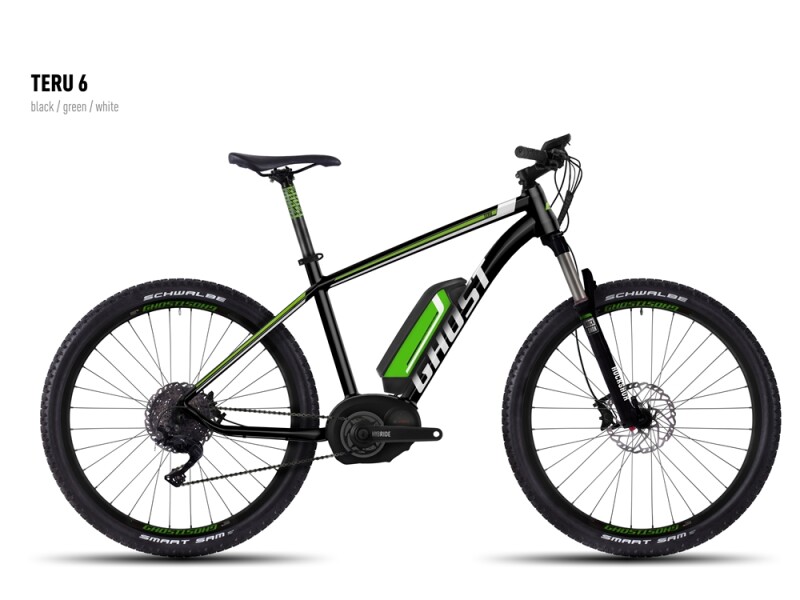Ghost Teru 6 black/green/white