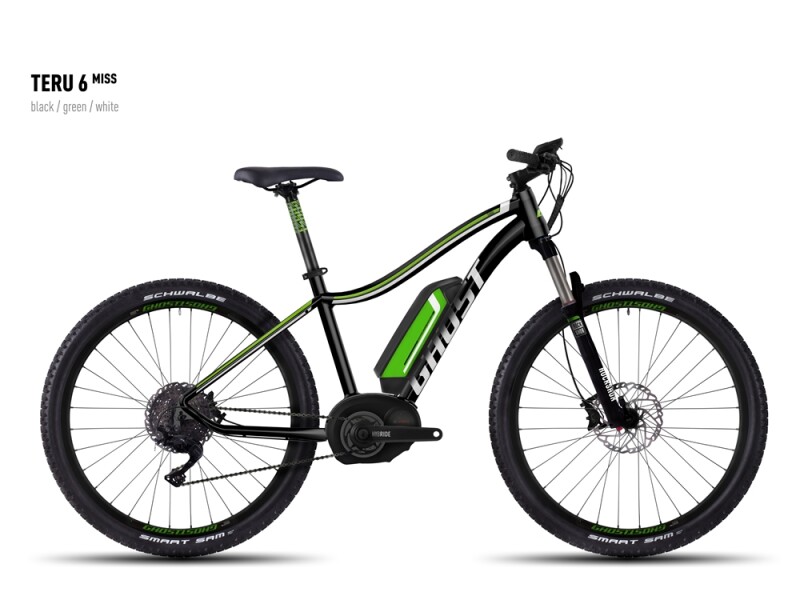 Ghost Teru 6 Miss black/green/white