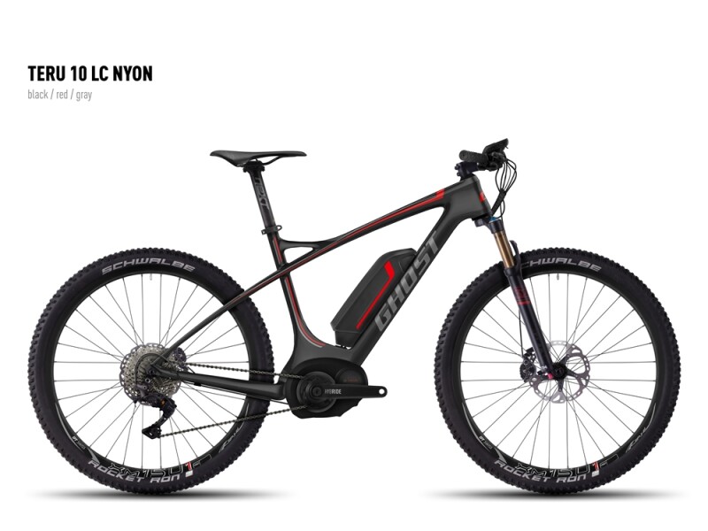 Ghost Teru 10 LC Nyon black/red/gray