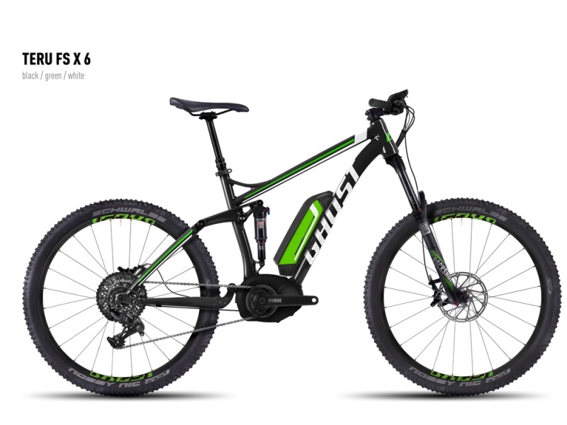 Ghost Teru FS X 6 black/green/white