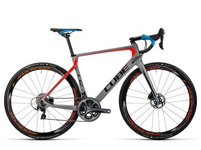Cube Agree C:62 SLT Disc grey´n´flashorange