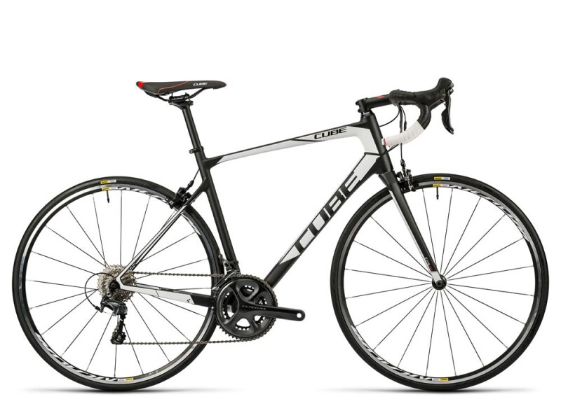 Cube Attain GTC Race carbon´n´white