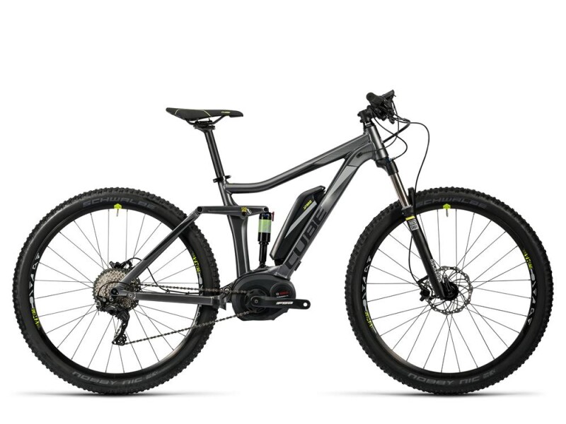 Cube Stereo Hybrid 120 HPA Pro 400 29 grey´n´green