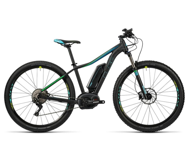 Cube Access WLS Hybrid Race 400 black/aqua/flashgreen