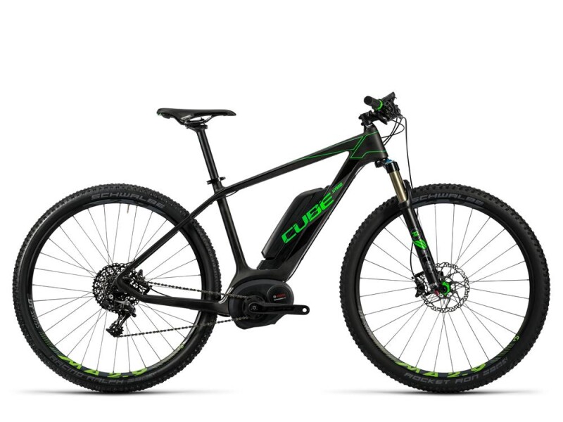 Cube Elite Hybrid C:62 SL 500 29 black´n´flashgreen
