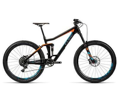 Cube Stereo 160 C:62 SL 27.5 carbon´n´flashorange